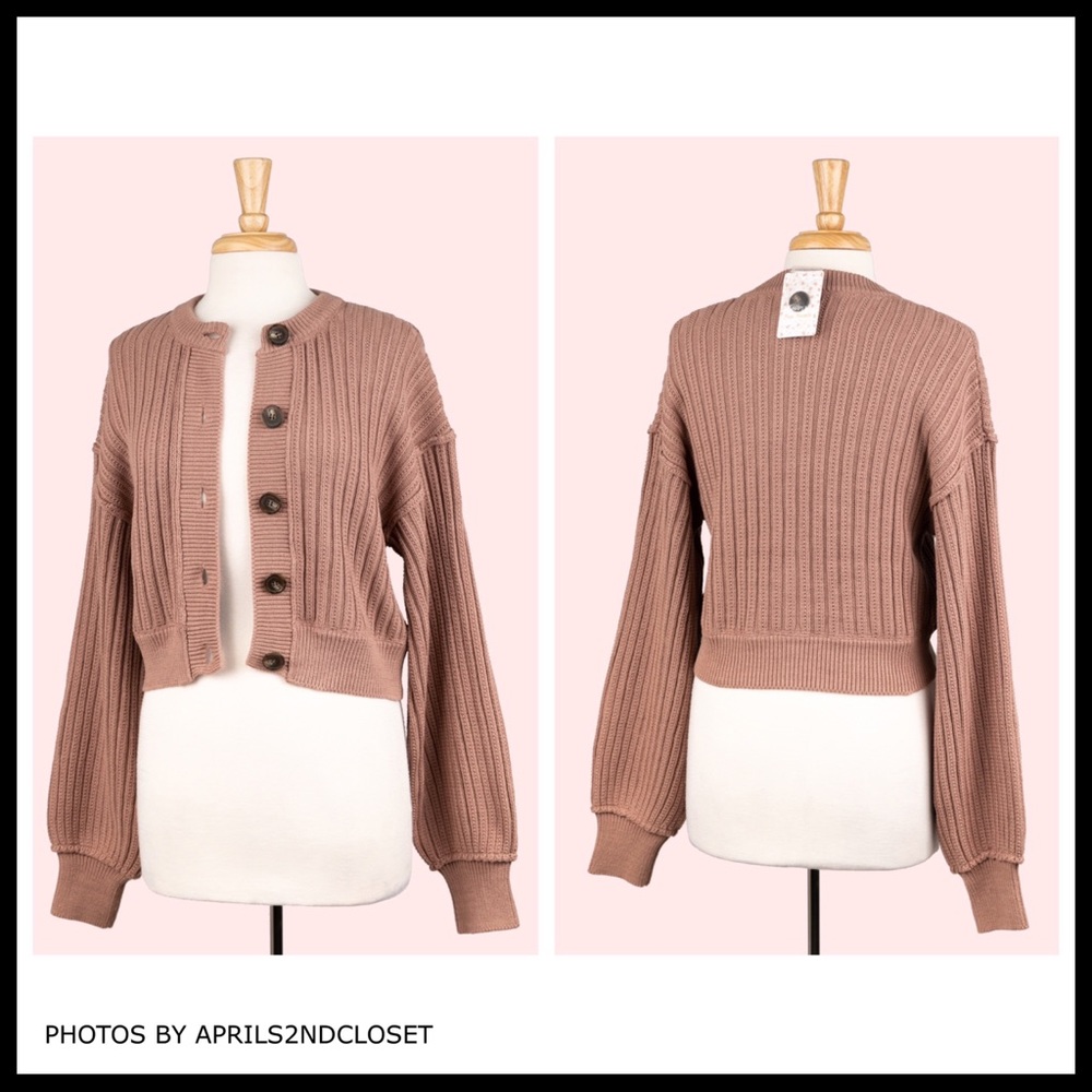 ❗️6-HOUR SALE❗️FREE PEOPLE LUXE KNIT CARDI A2C - Picture 7 of 16